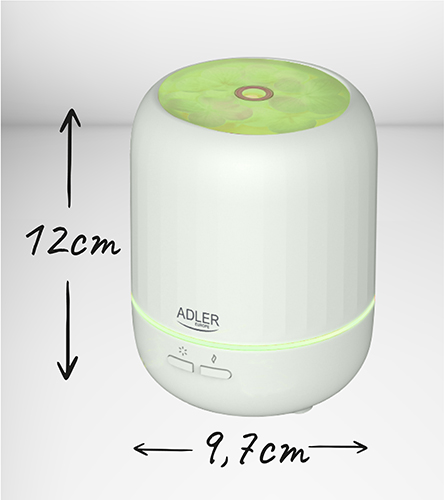 Ultrazvukový USB difuzér vôní 3 v 1 Adler AD-7968